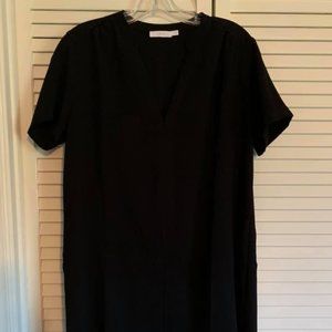 Lush V-Neck Shift Dress